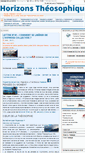 Mobile Screenshot of horizonstheosophiques.fr
